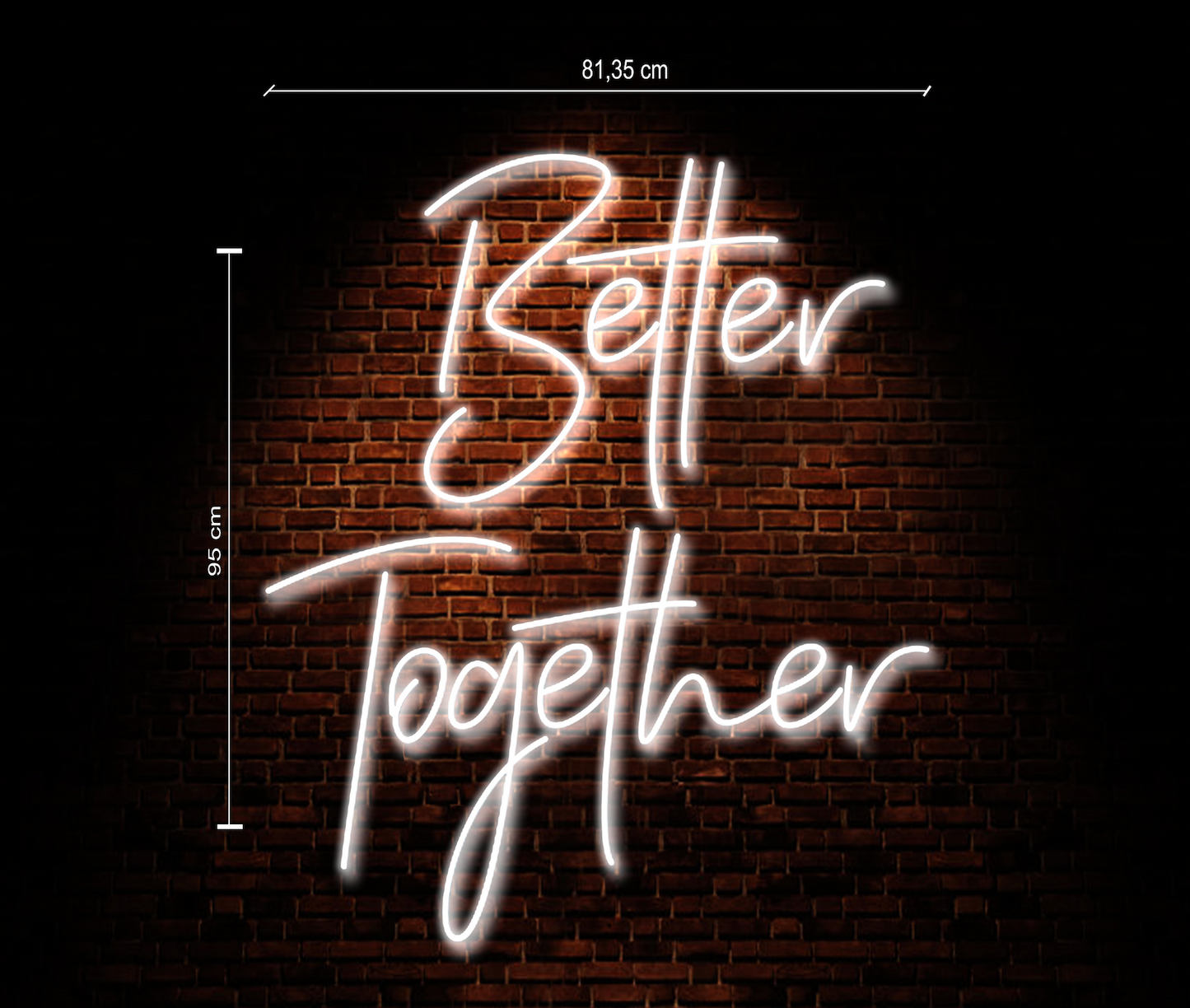 Better Together Neon Sign