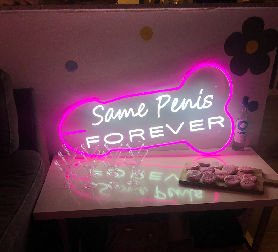 Same P*nis Forever Neon Sign