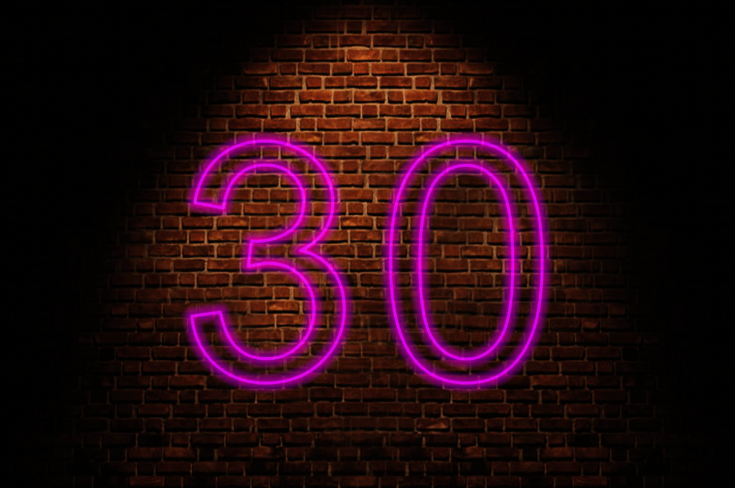 30 Neon Sign